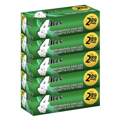 Aces menthol king size ryo - king,